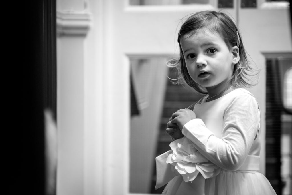 daughter into camera