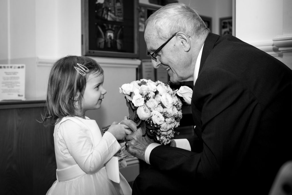 grandpa and granddaughter